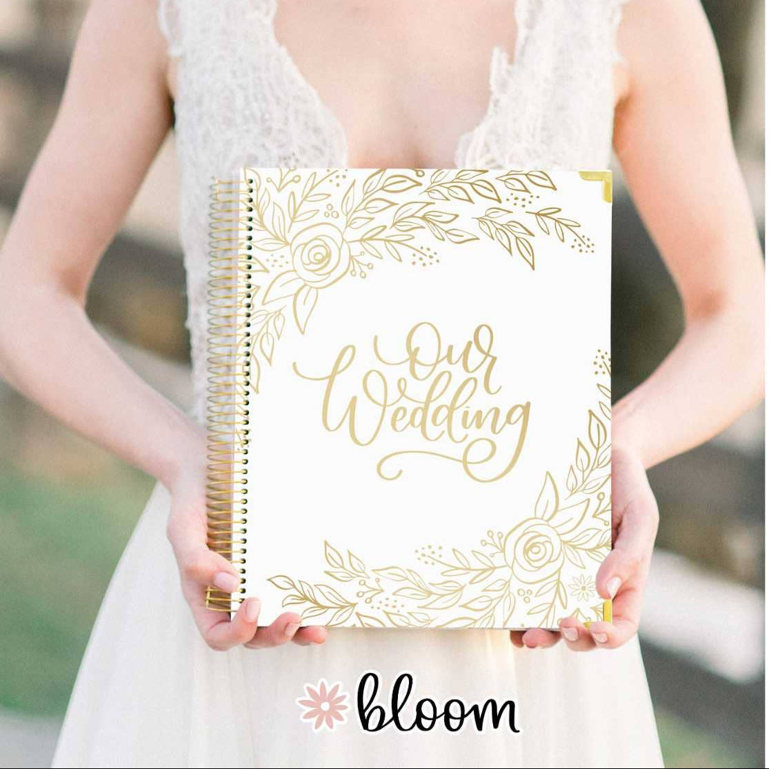 Wedding Planner, Gold Floral
