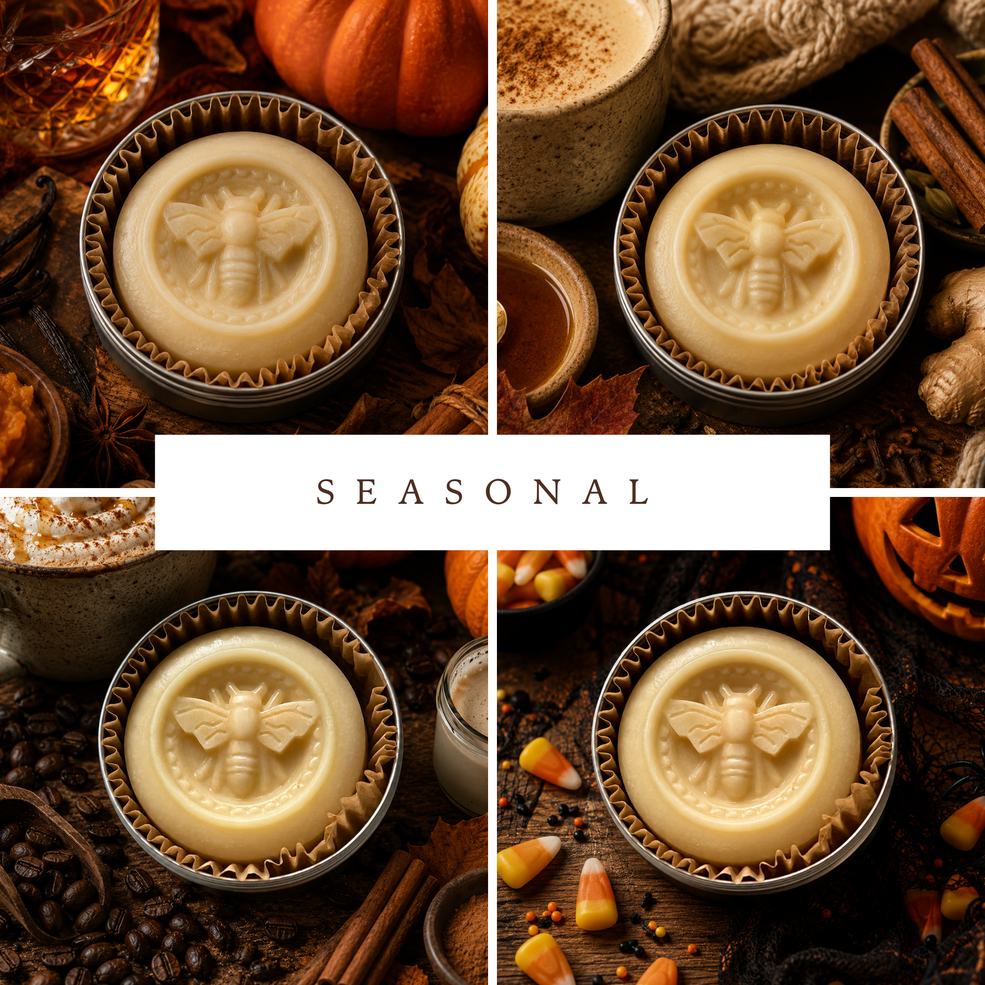 Harvest Brew Solid Lotion Bar - Seasonal Fall Scent