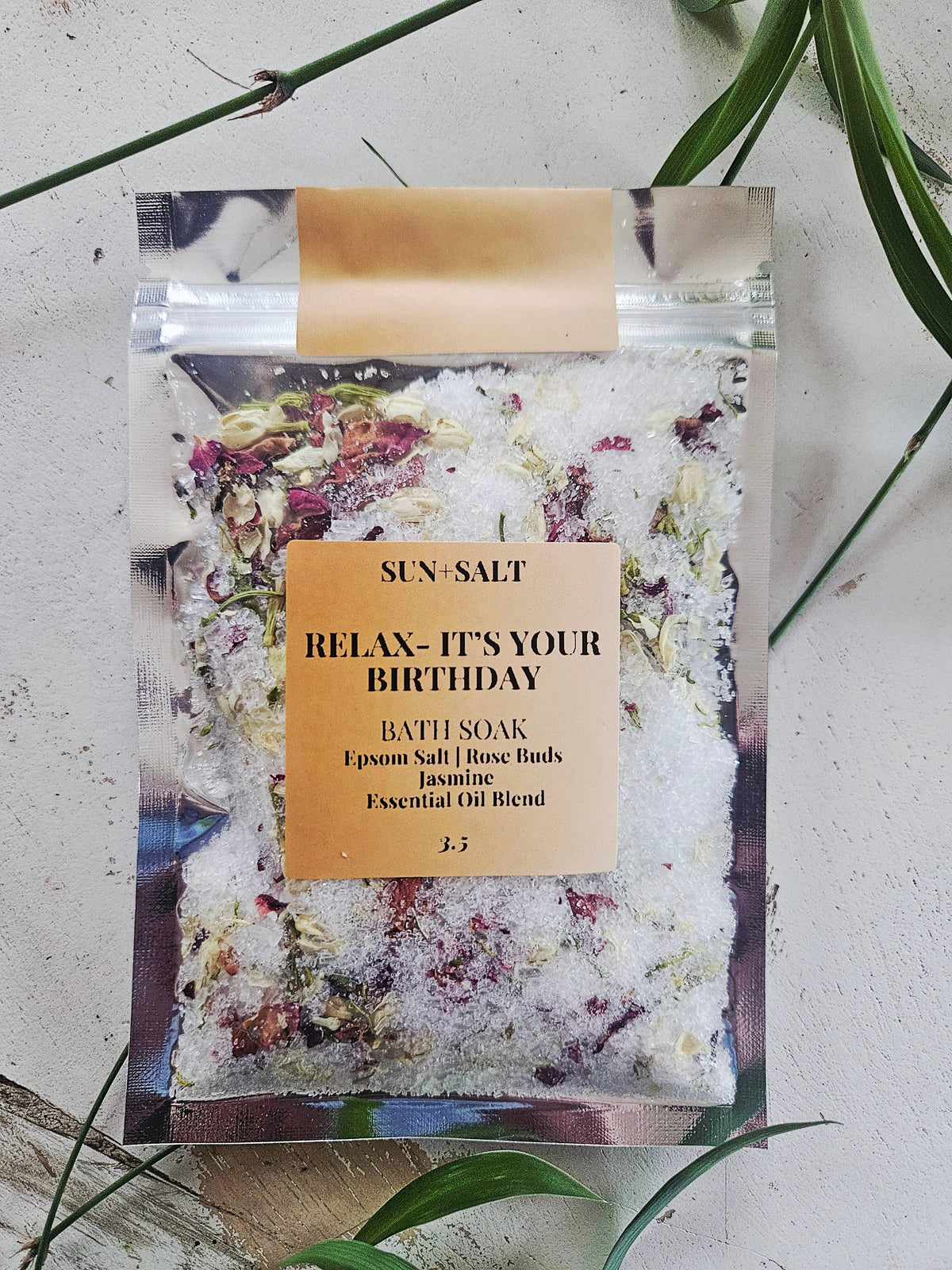Relax - It's Your Birthday Bath Soak - Single Use 3.5 oz