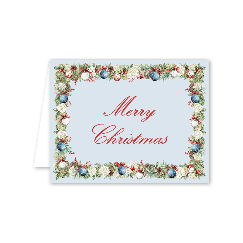 Boughs of Holly Blue: Single Card