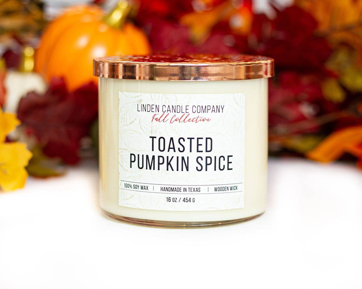 16oz Toasted Pumpkin Spice Fall Candle