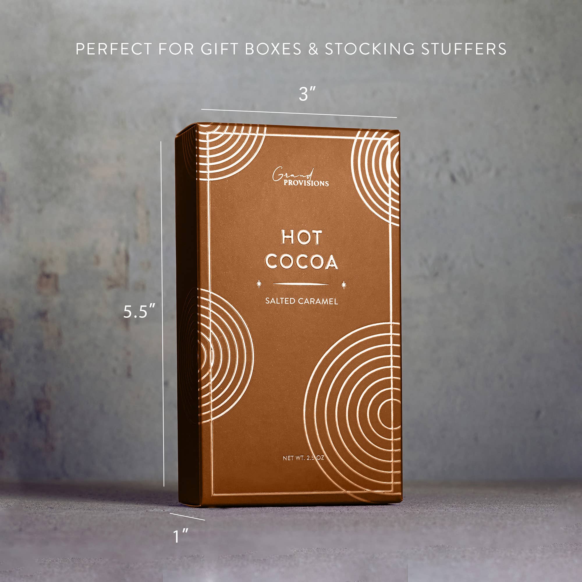 Fall &amp; Holiday Hot Chocolate - Salted Caramel (2.5 oz)