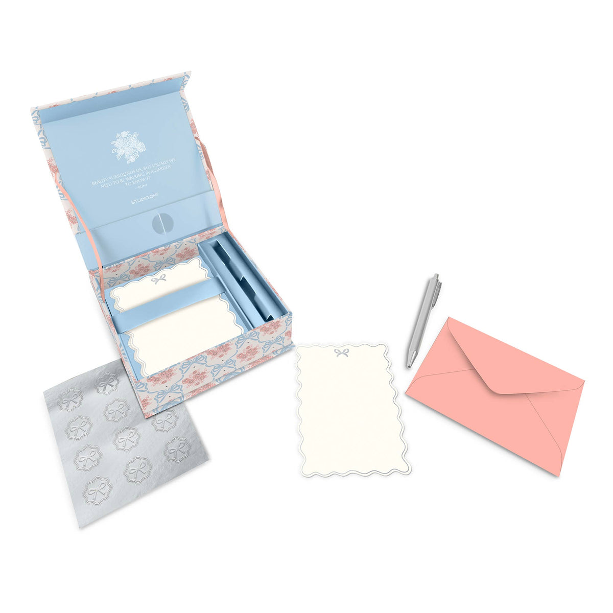Romantic Rococo Luxury Stationery Set