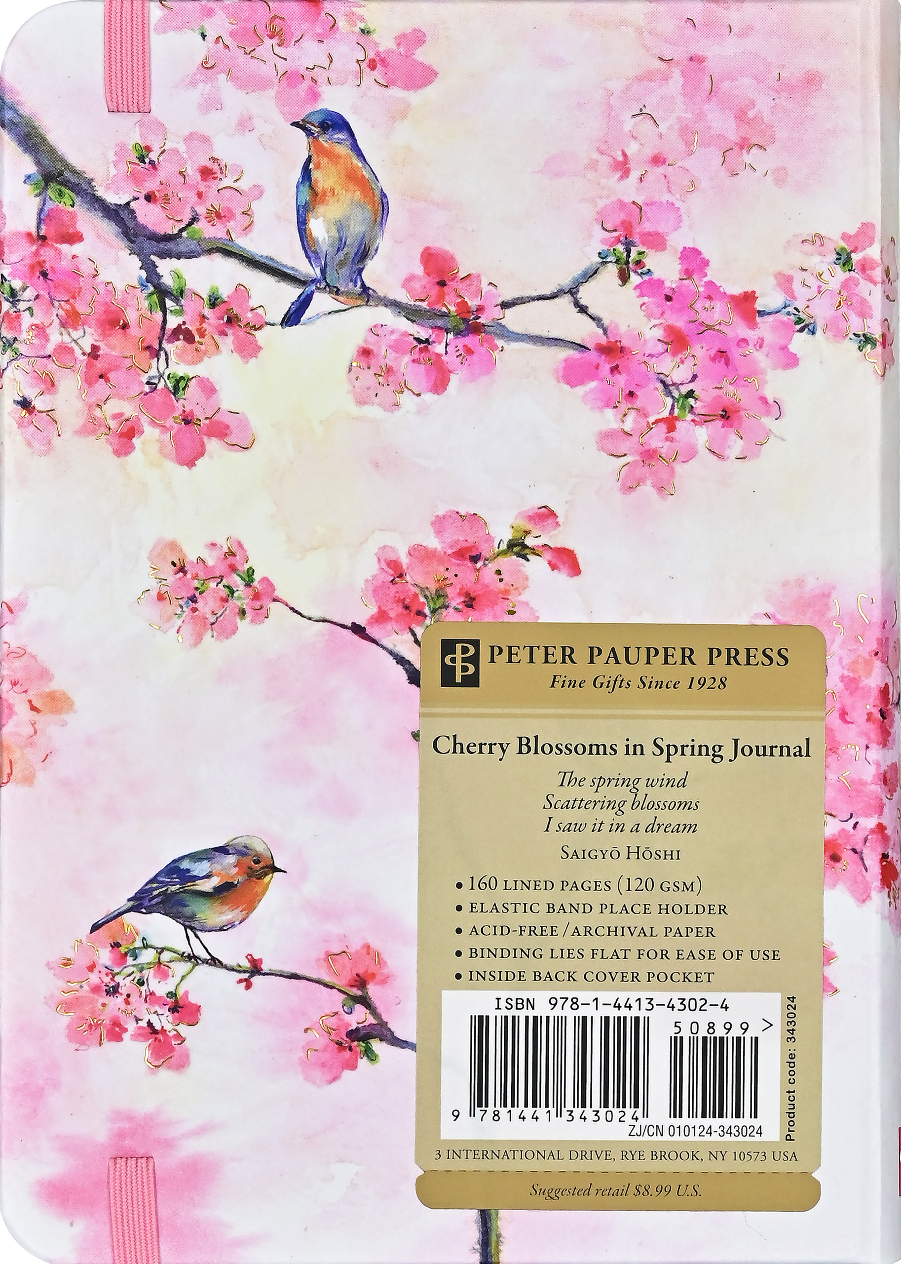 Cherry Blossoms in Spring Journal
