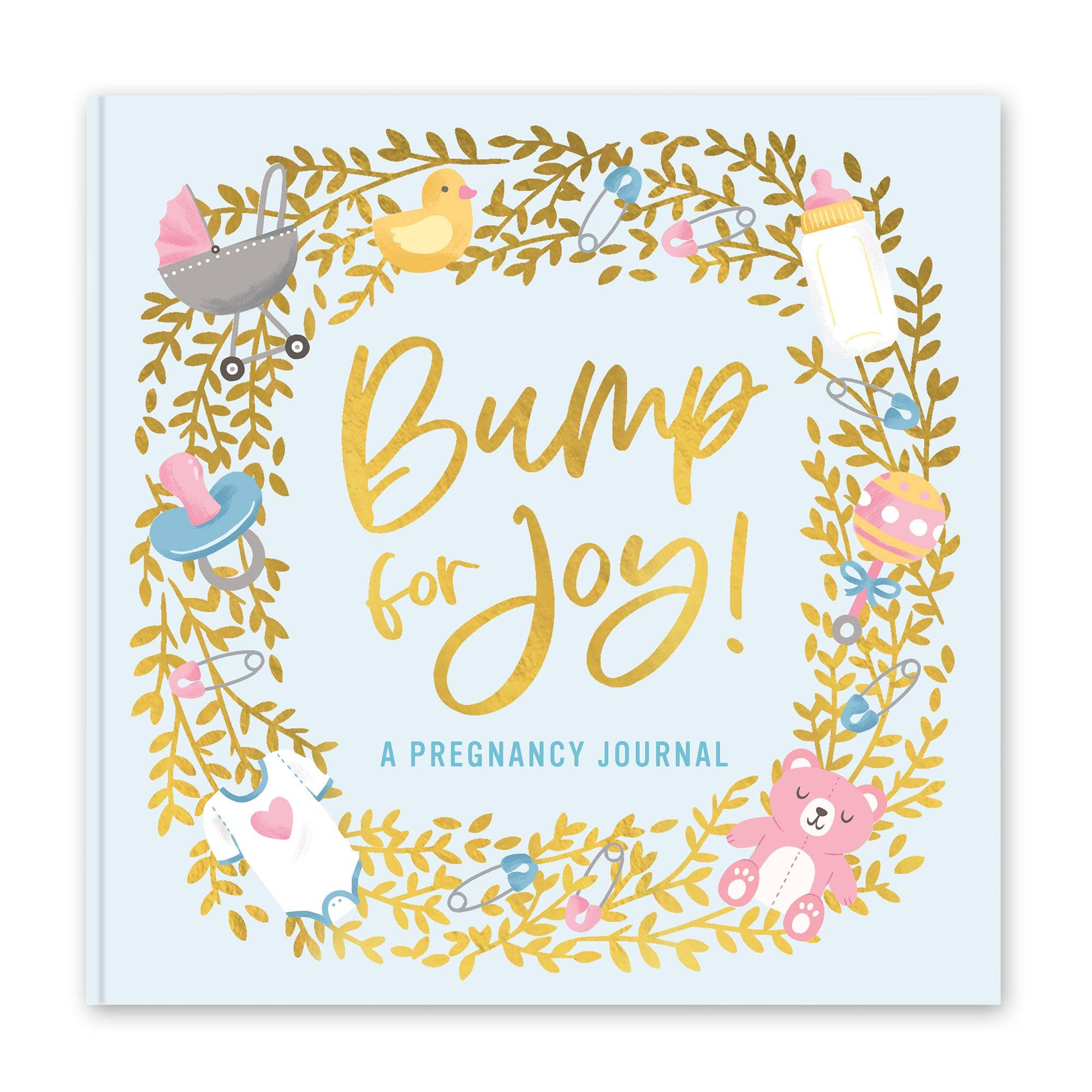 Bump for Joy: A Pregnancy Journal (Blue)