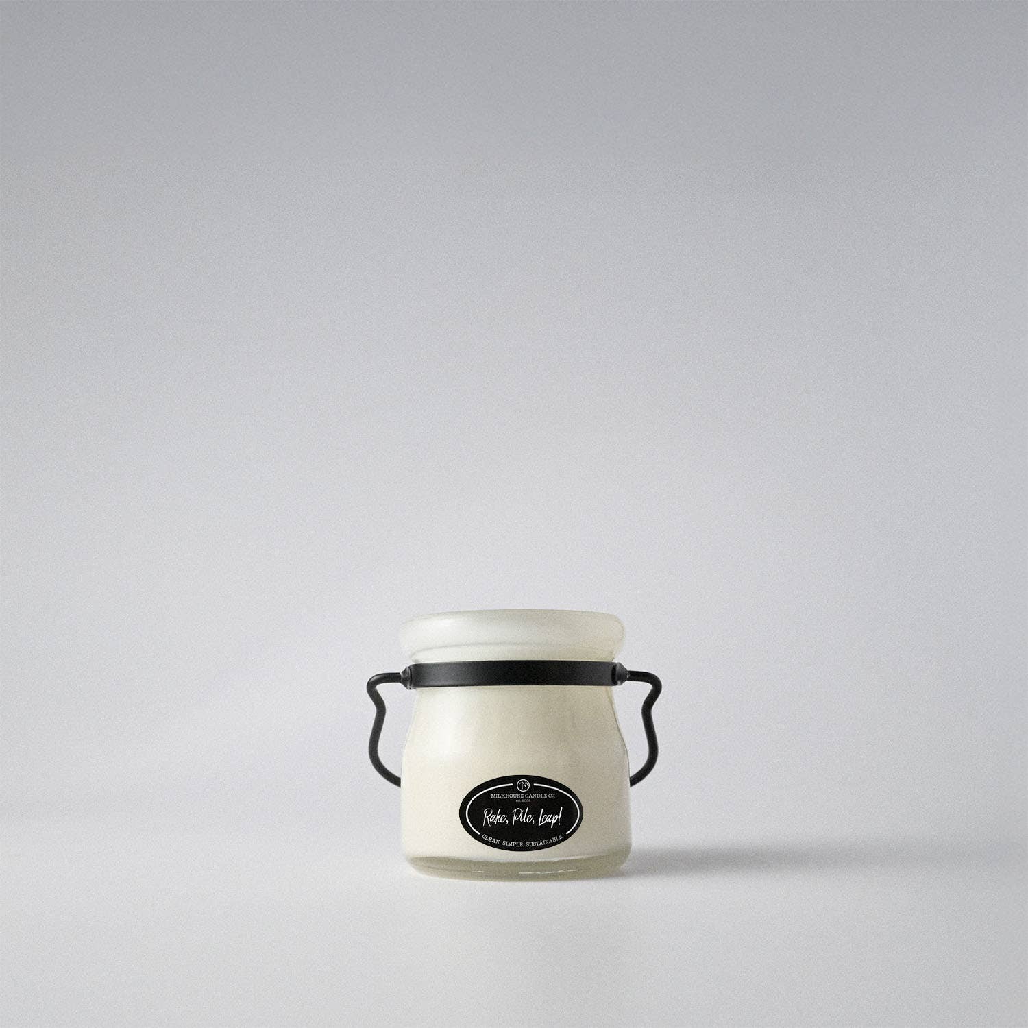 Rake, Pile, Leap! Cream Jar Candle 5 oz