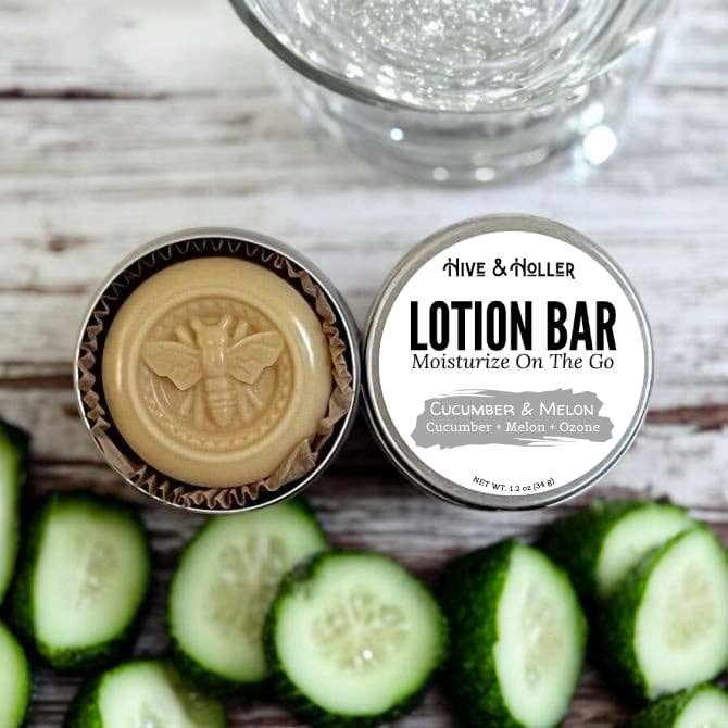 Cucumber &amp; Melon Solid Lotion Bar