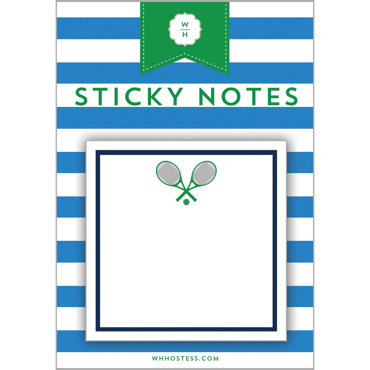 Tennis Club Single Sticky Notes