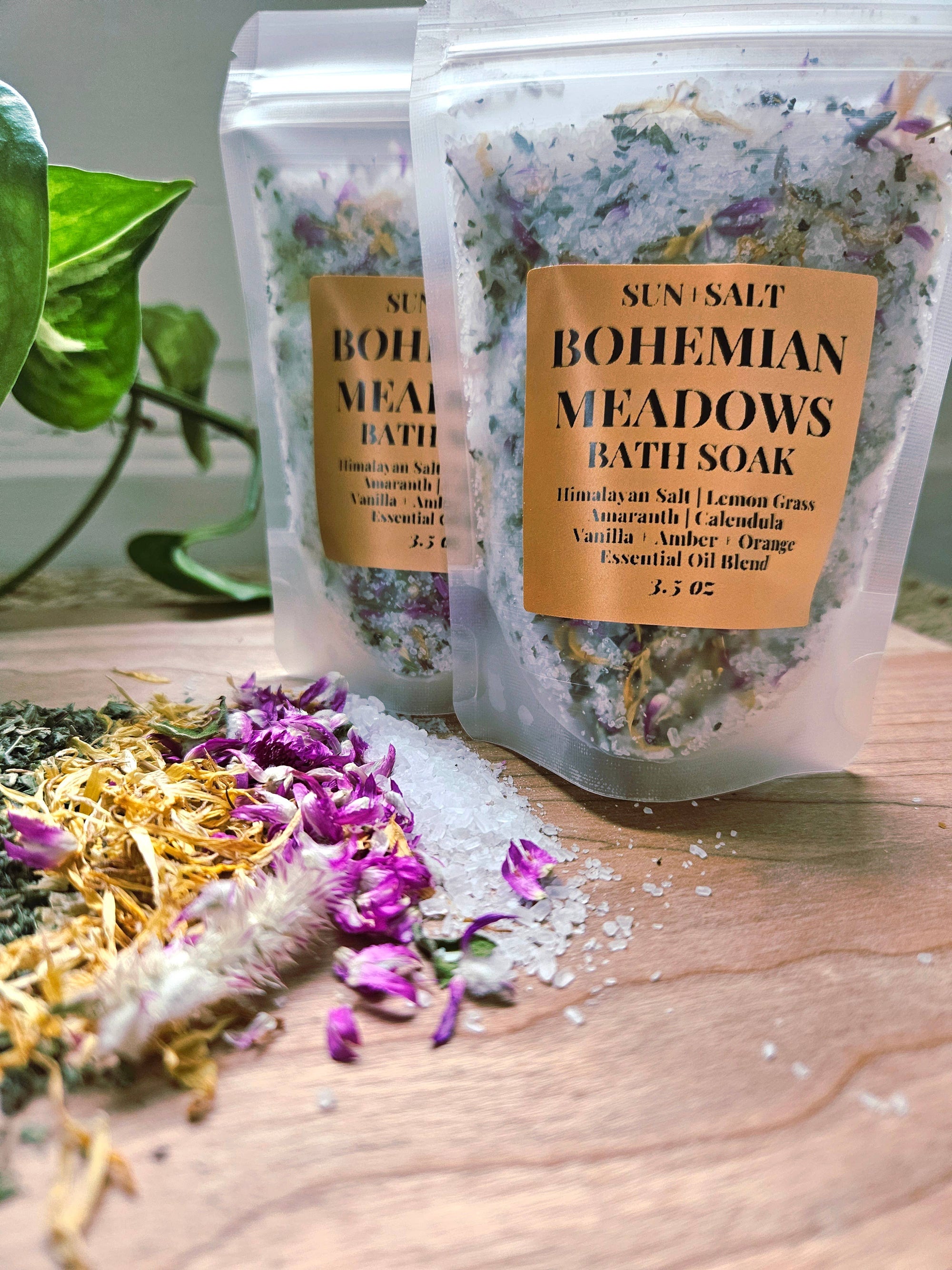 Bohemian Meadows Bath Soak - Single Use 3.5 oz