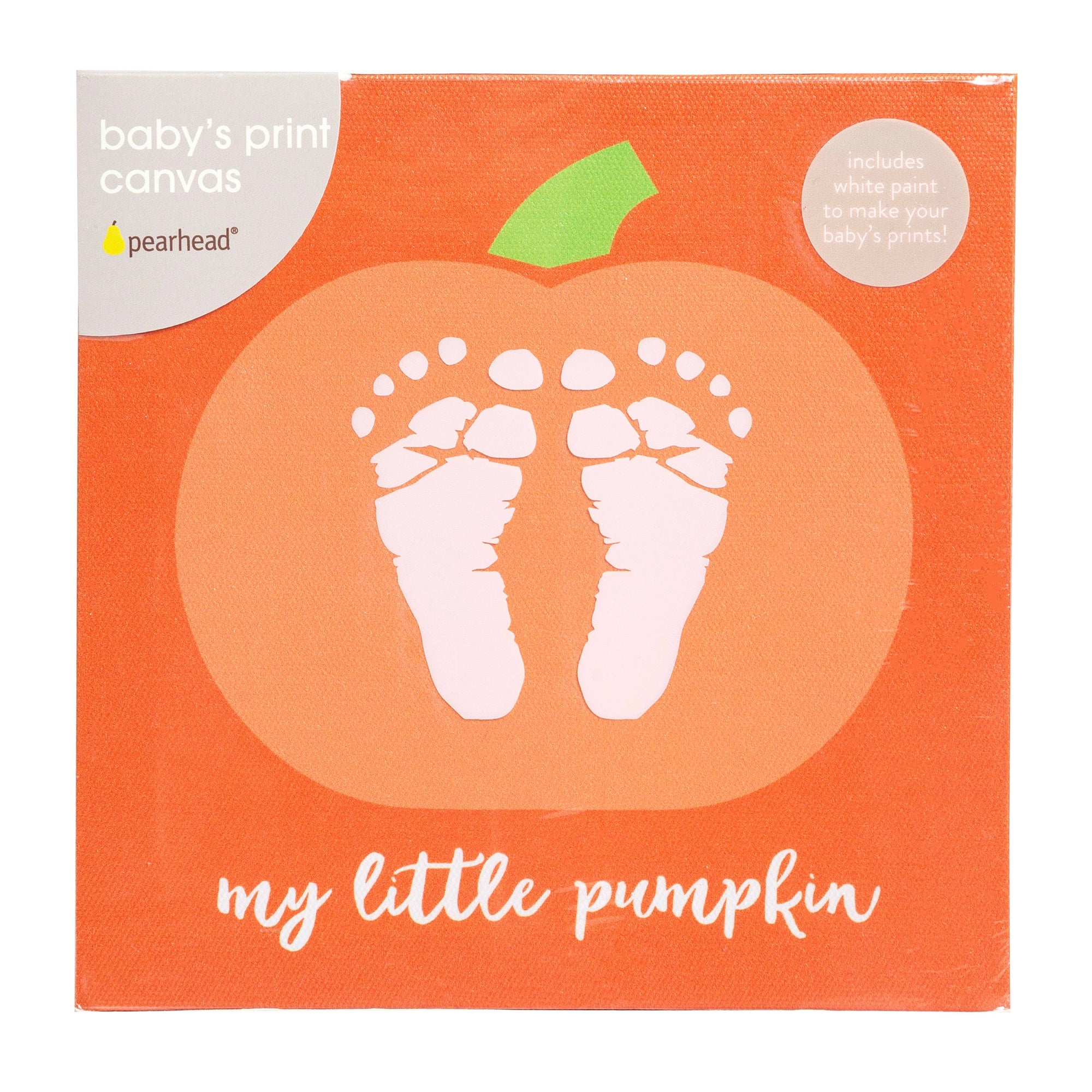 My Little Pumpkin Baby Footprint Paint Kit