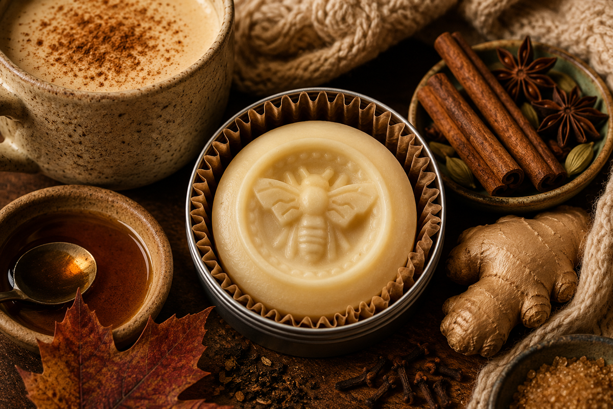 Maple Chai Solid Lotion Bar - Seasonal Fall Scent