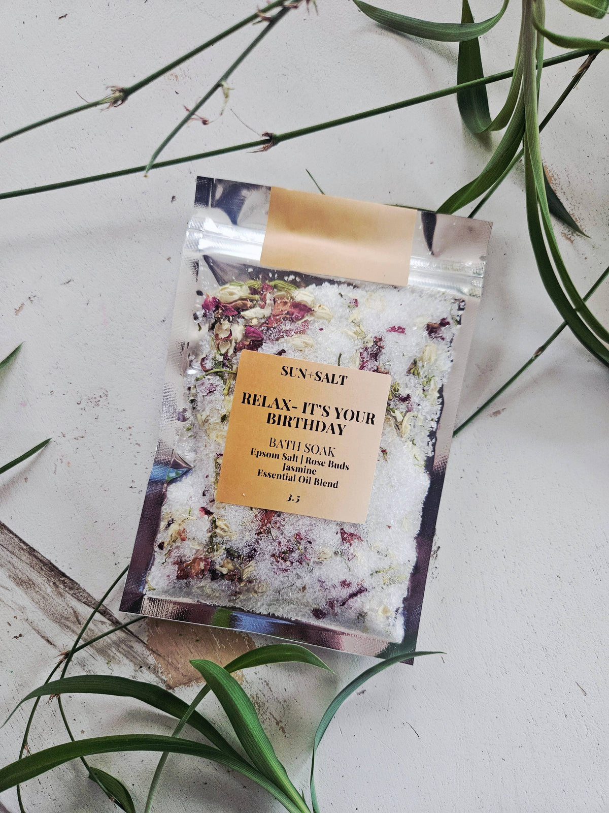 Relax - It's Your Birthday Bath Soak - Single Use 3.5 oz