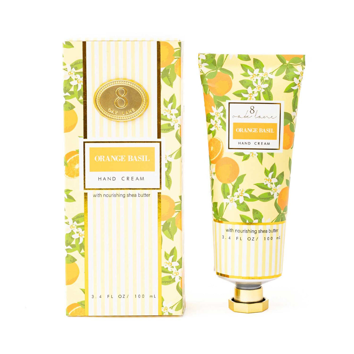 Orange Basil 100ml Boxed Hand Cream, Shea Butter