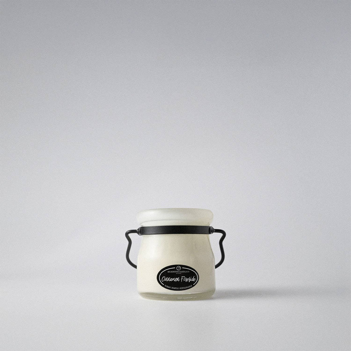 Cinnamon Fireside Cream Jar Candle 5 oz