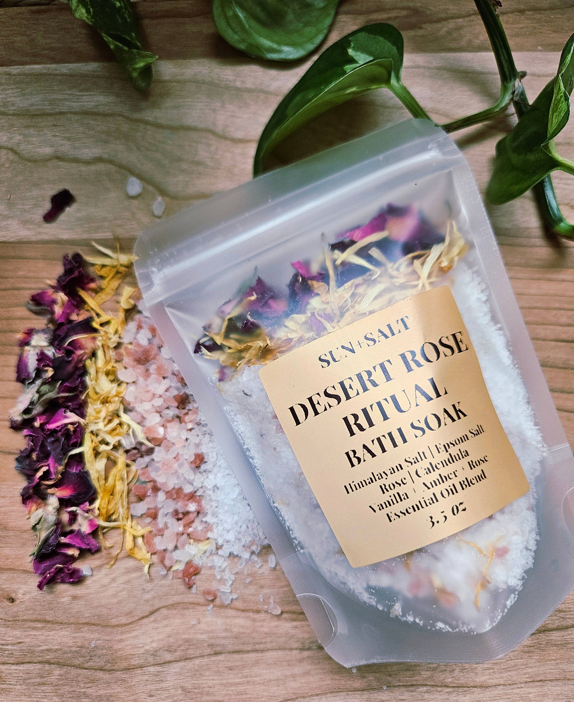 Desert Rose Ritual Bath Soak - Single Use 3.5 oz