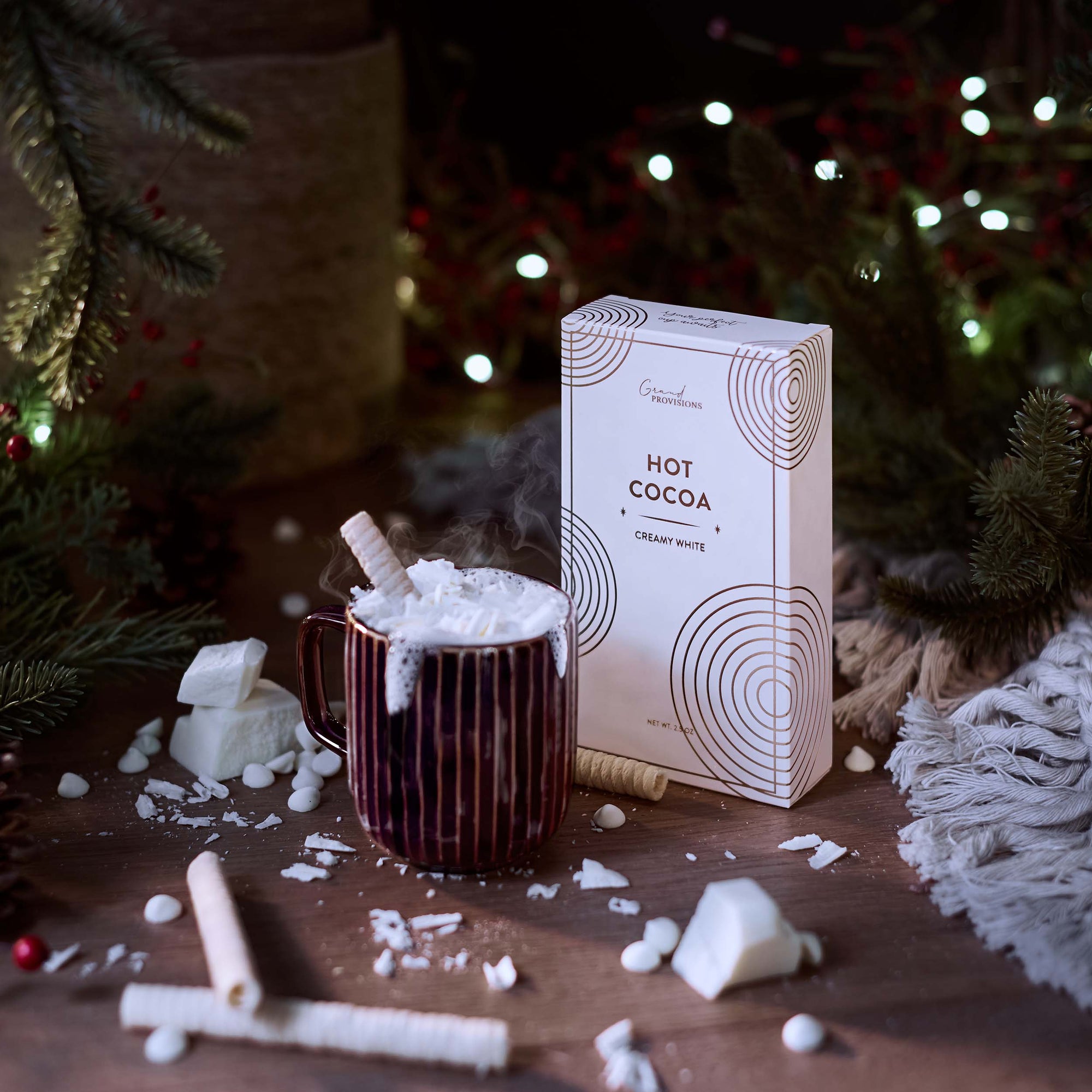 Holiday Hot Chocolate - Creamy White (2.5 oz)