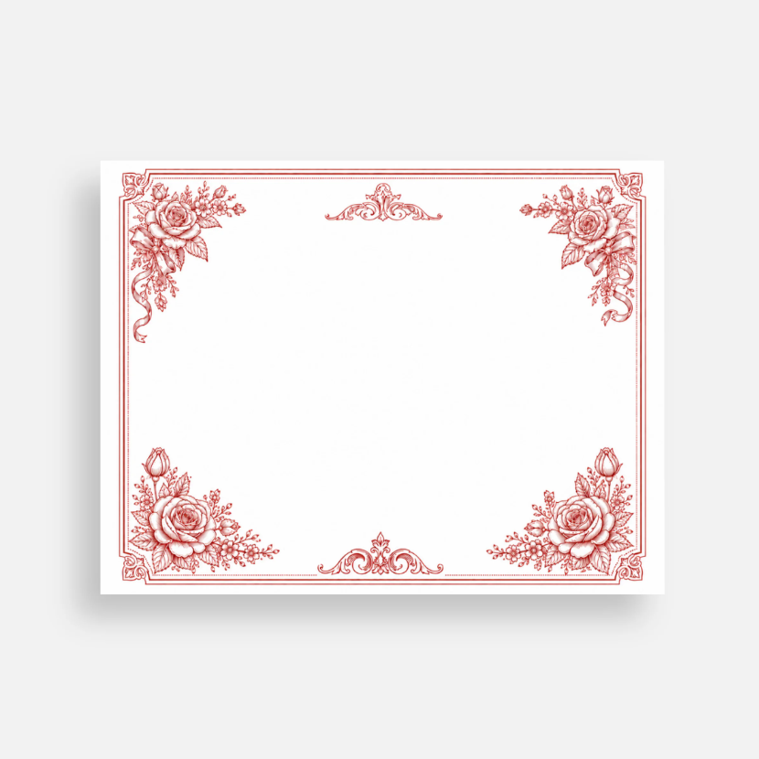 Complimentary Signature Note Card