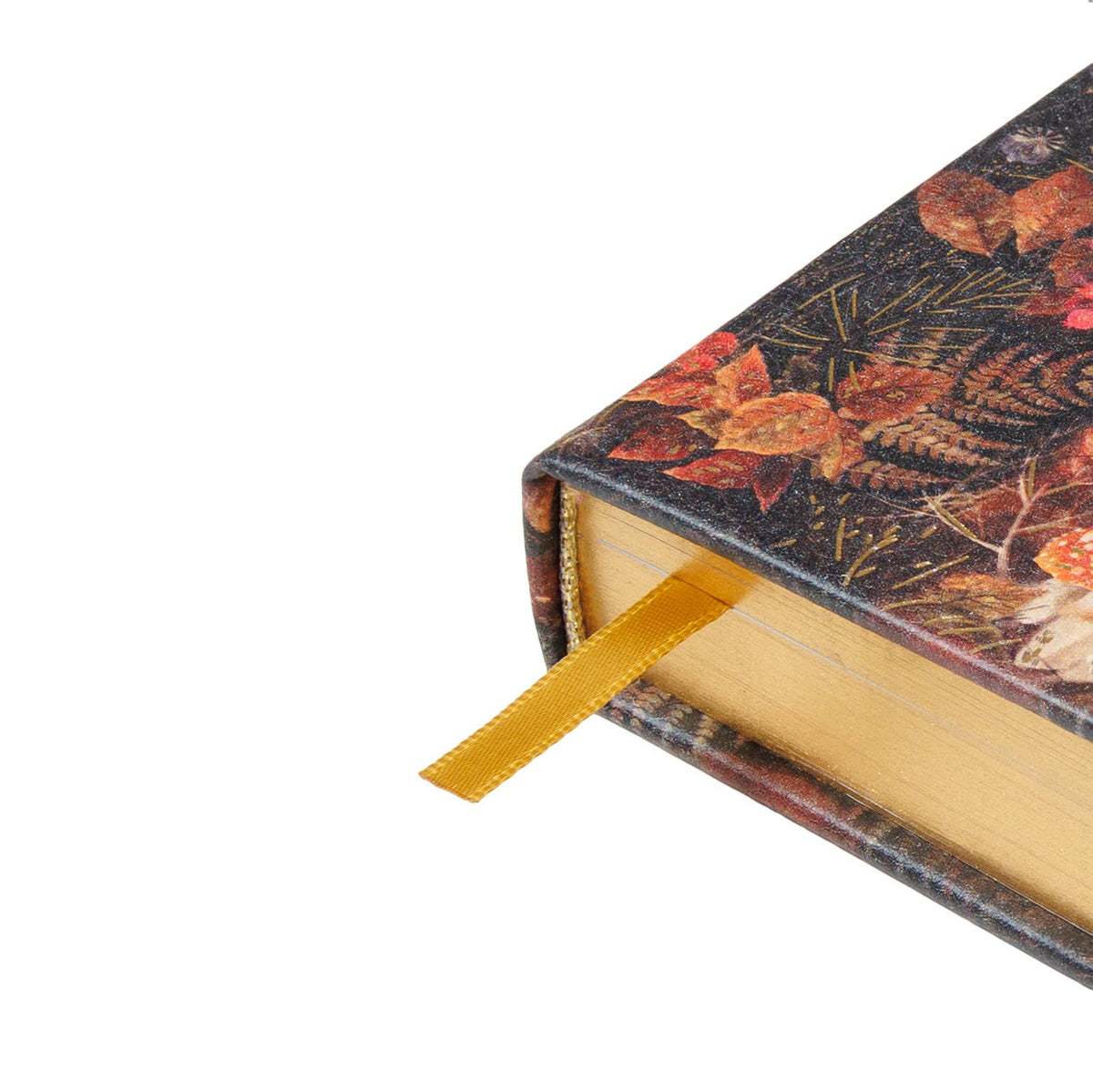Forest Mushrooms Mini Vegan Leather Pocket Planner