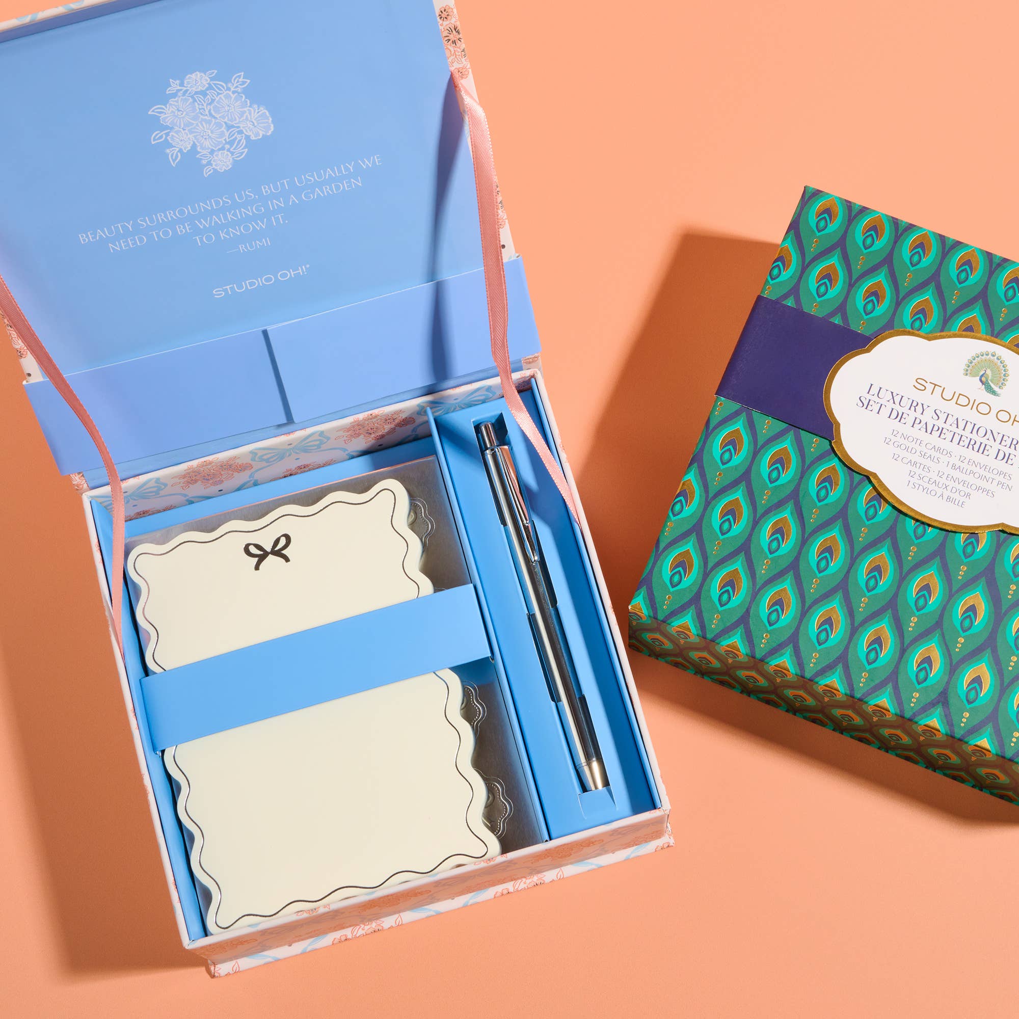 Romantic Rococo Luxury Stationery Set