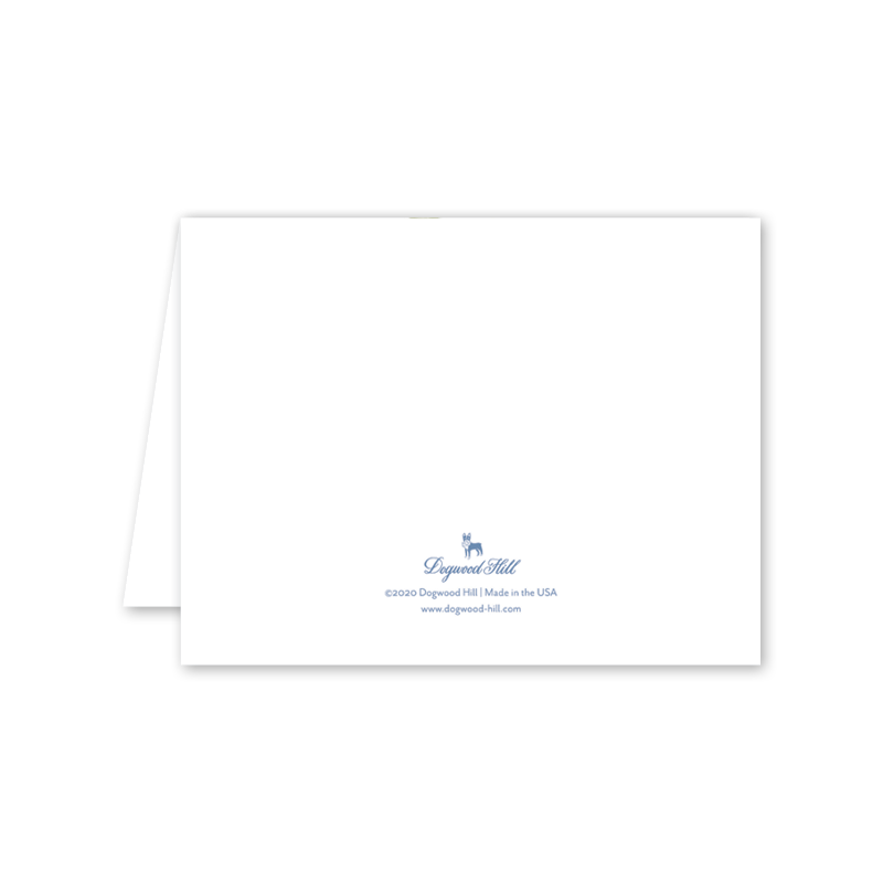 Hydrangea Wreath Sympathy: Single Card