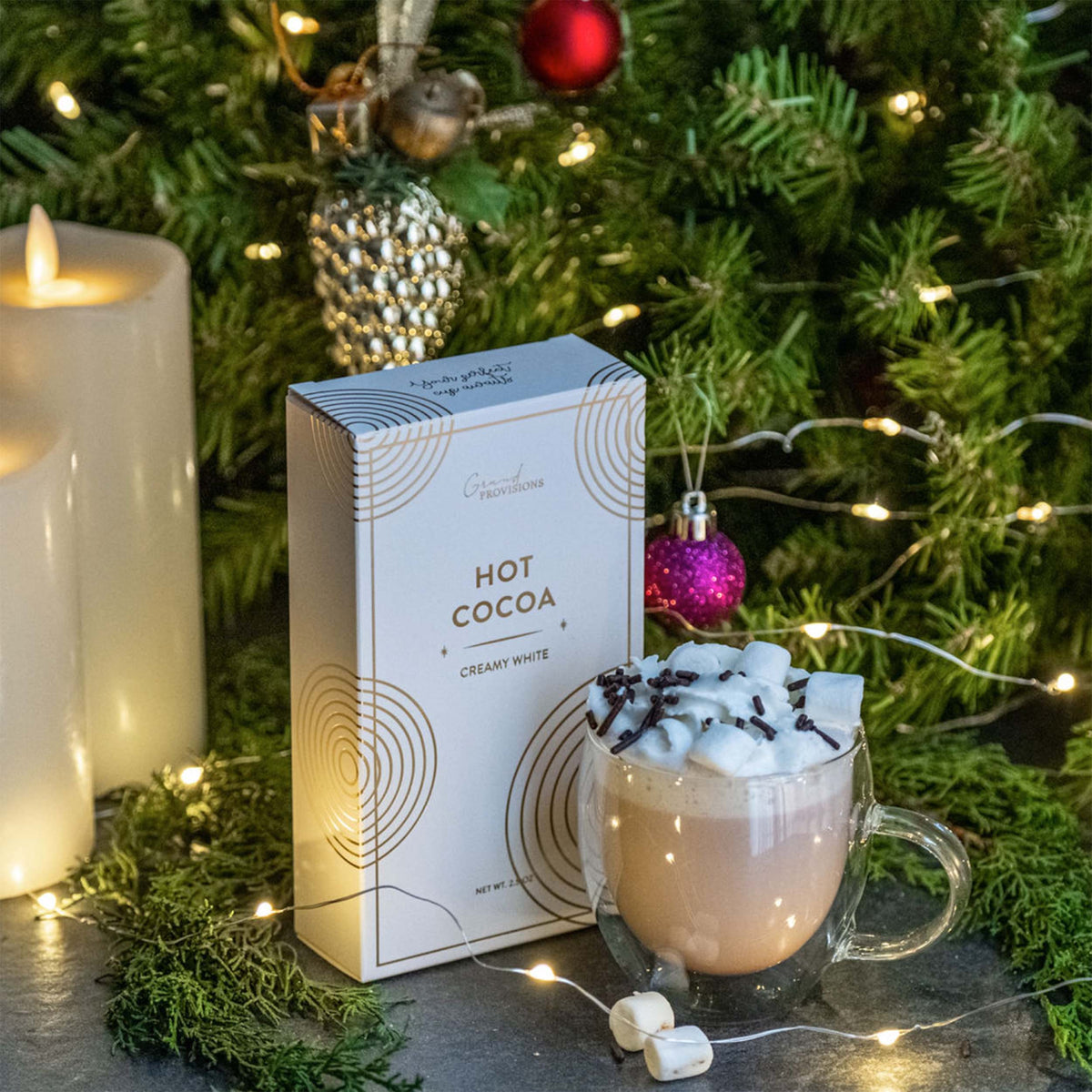 Holiday Hot Chocolate - Creamy White (2.5 oz)