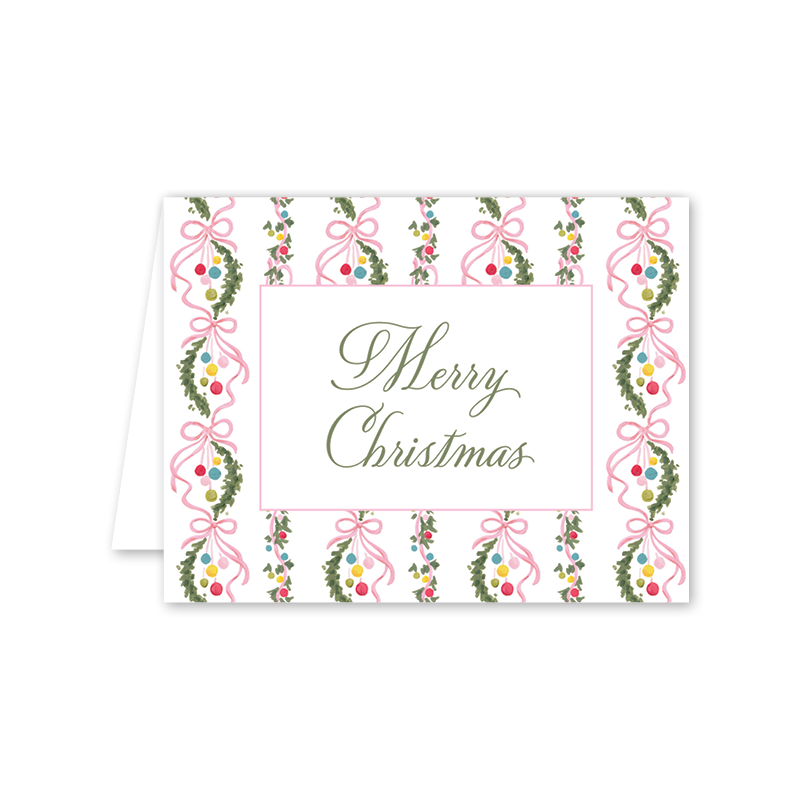 Baubles and Bows: Single Card