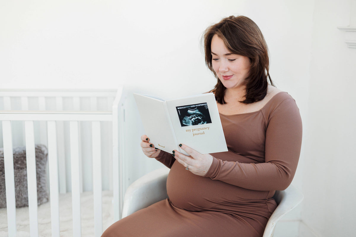 Linen Pregnancy Journal