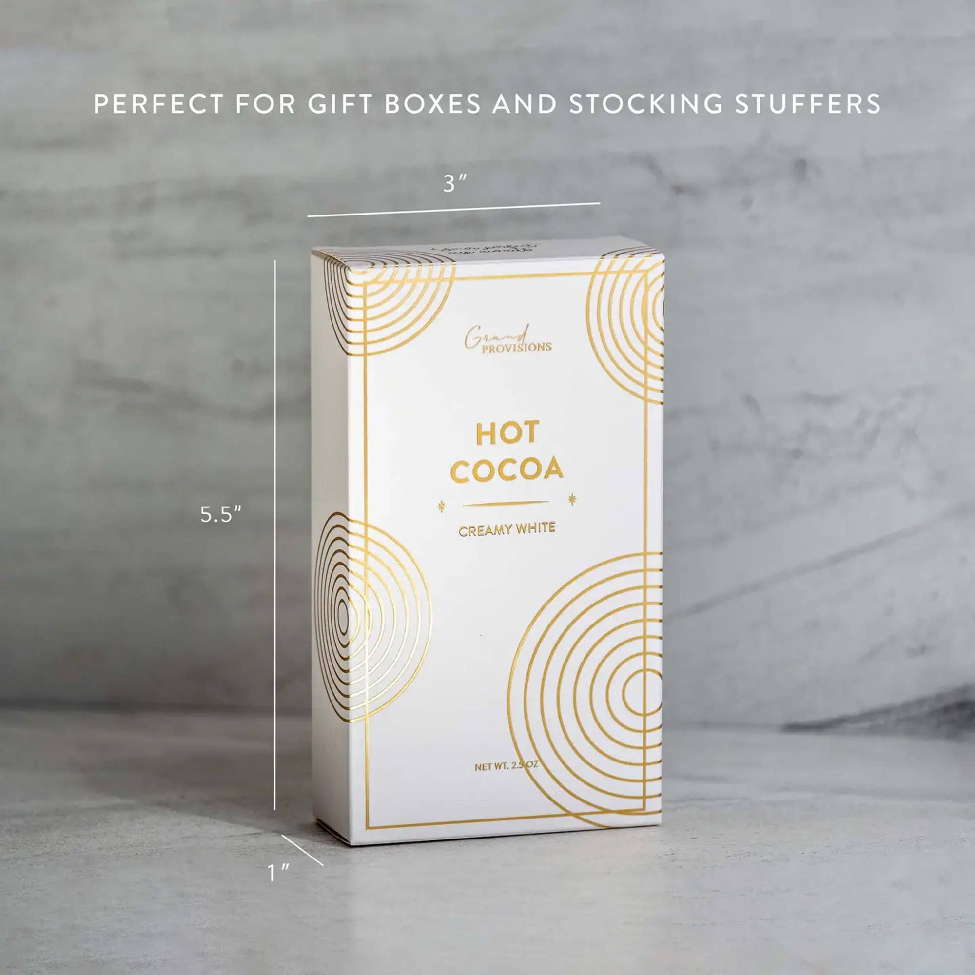 Holiday Hot Chocolate - Creamy White (2.5 oz)