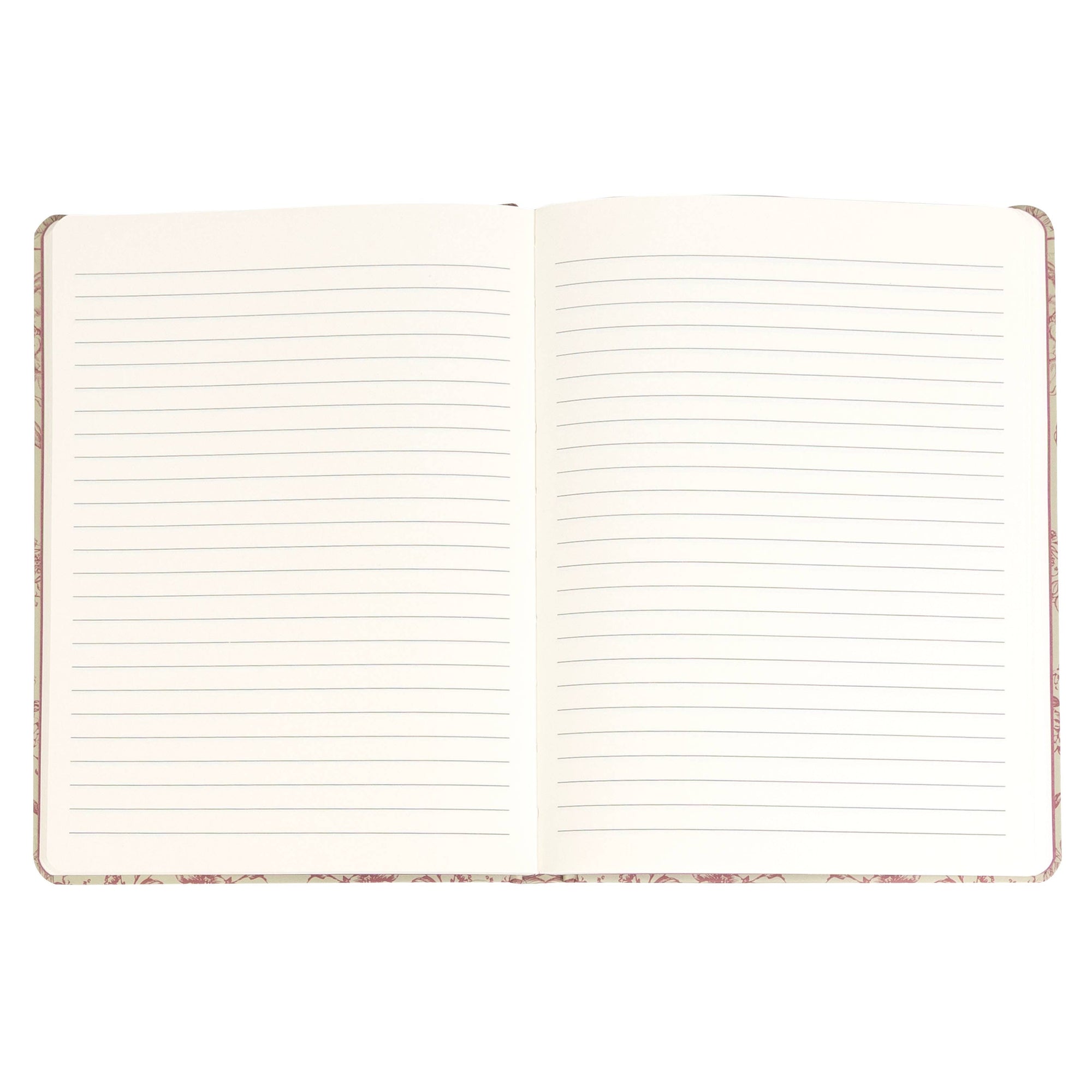 Red Toile Notes Journal, Hardcover Stationary