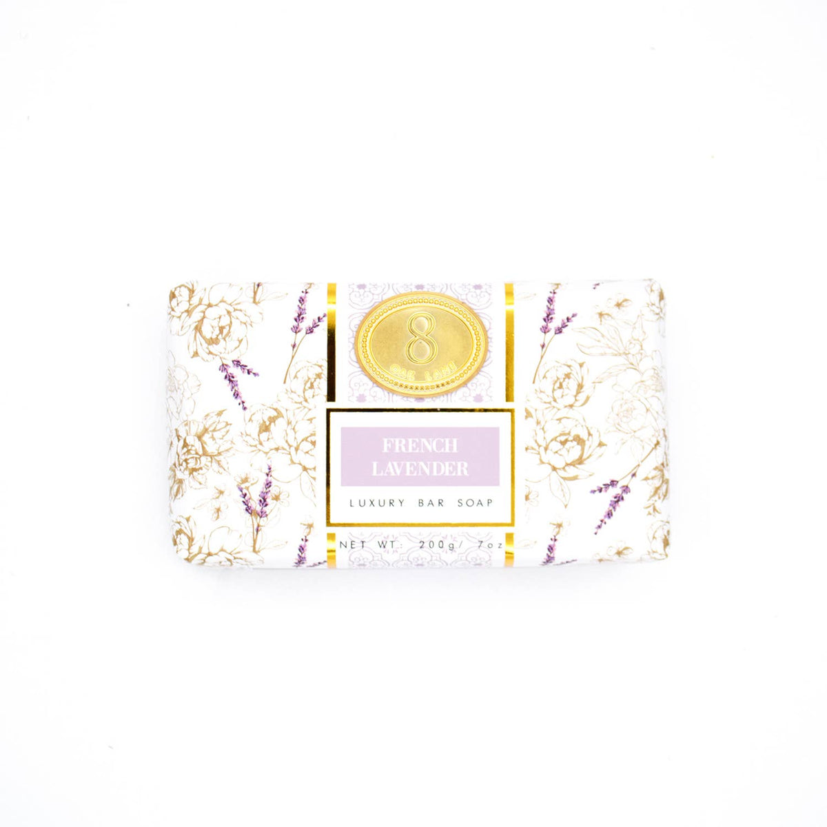 French Lavender Wrapped Bar Soap