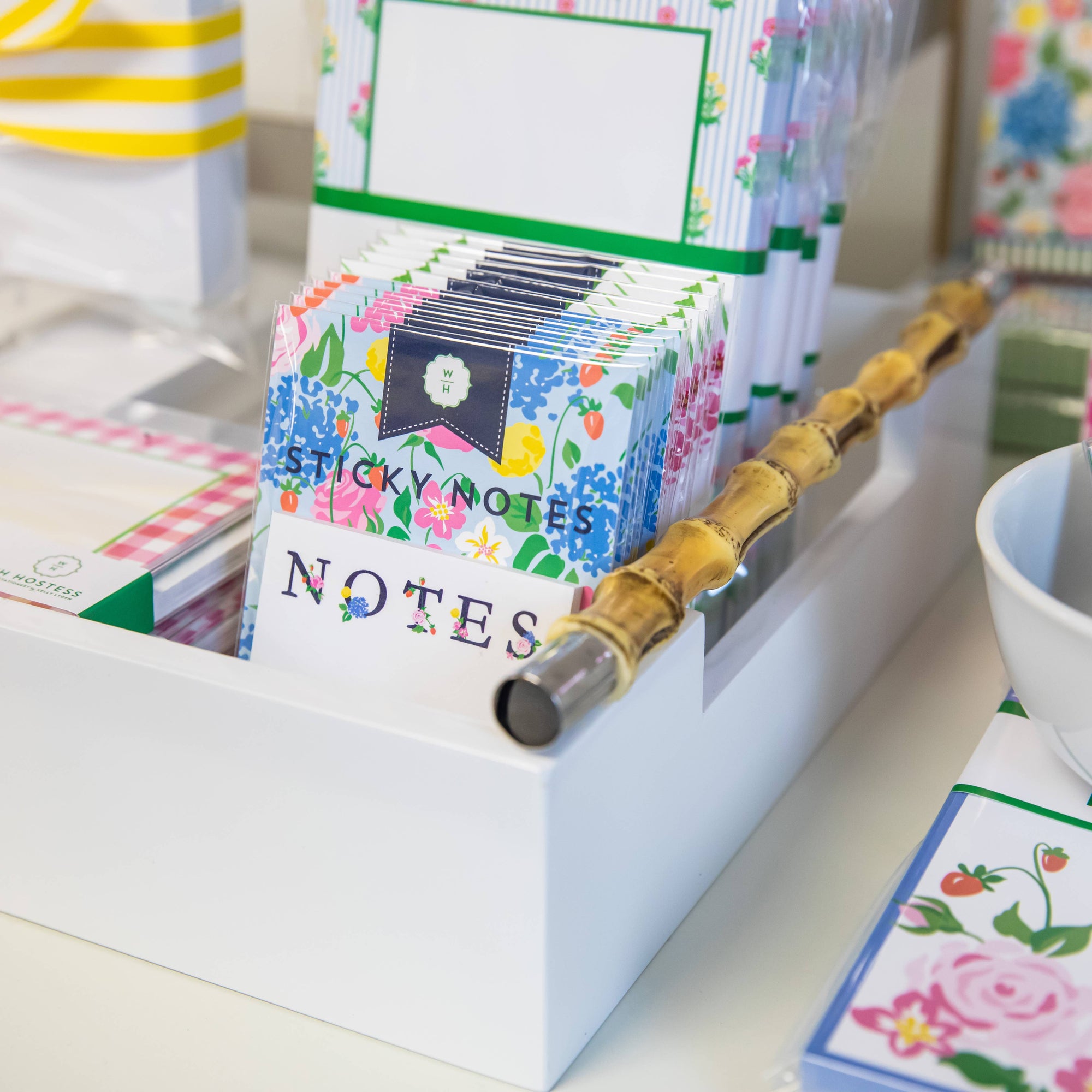Strawberry Floral Single Sticky Notes