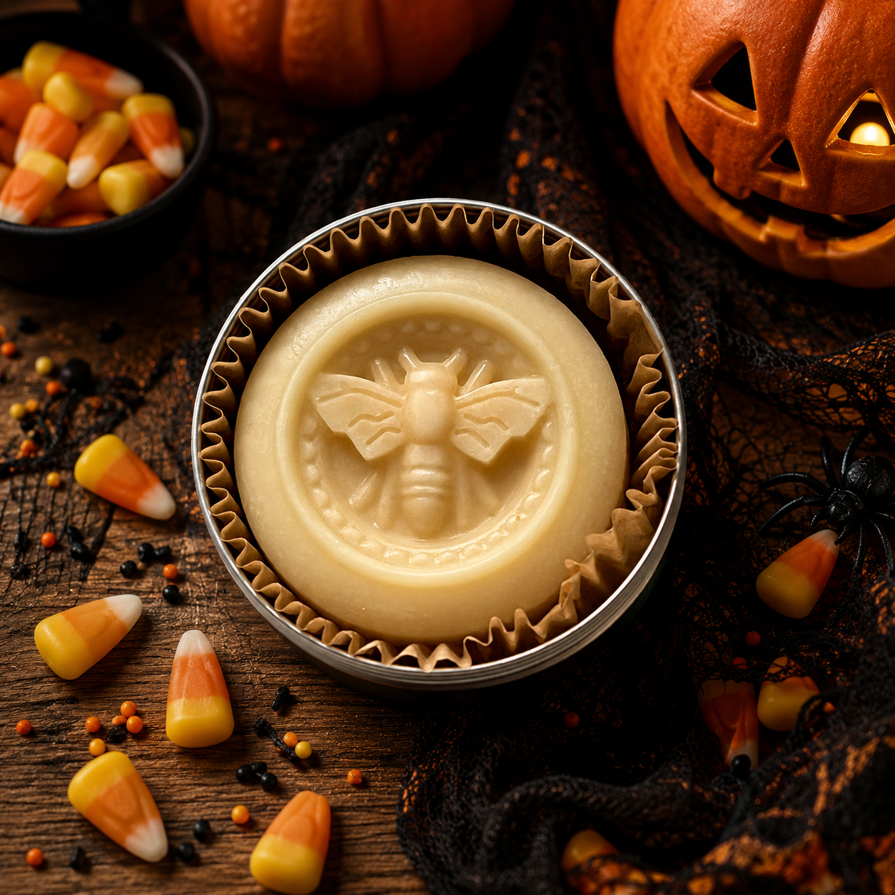 Trick or Treat Solid Lotion Bar - Seasonal Fall Scent