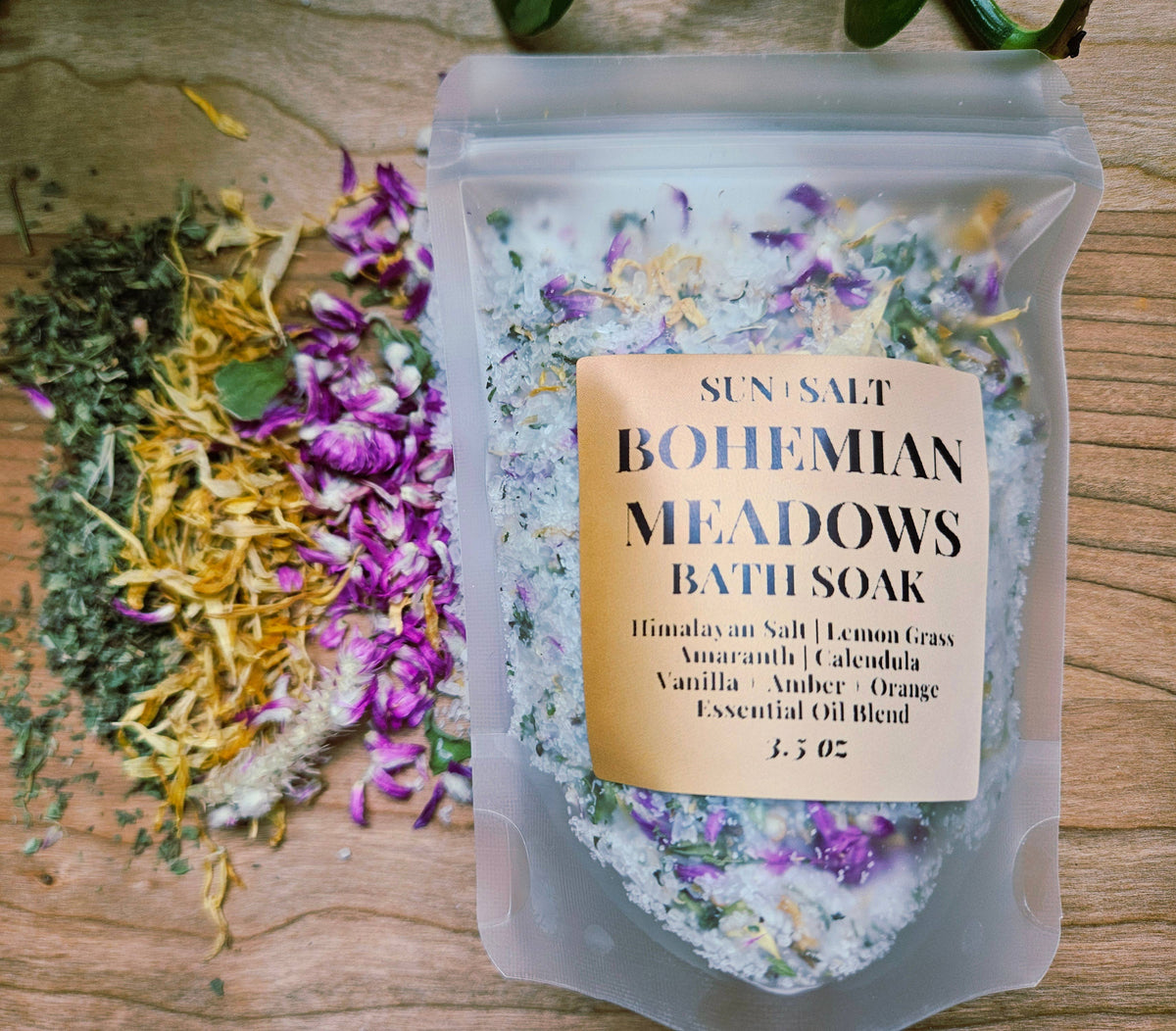 Bohemian Meadows Bath Soak - Single Use 3.5 oz