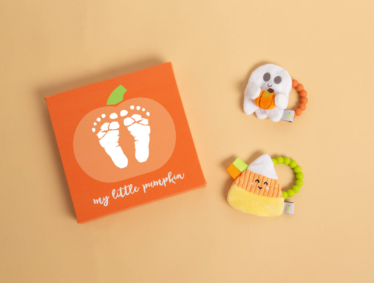 My Little Pumpkin Baby Footprint Paint Kit