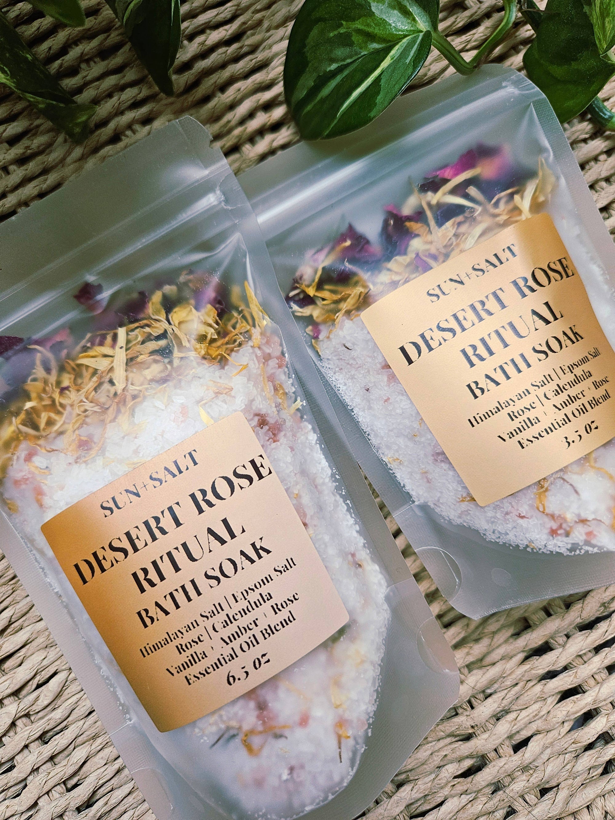 Desert Rose Ritual Bath Soak - Single Use 3.5 oz